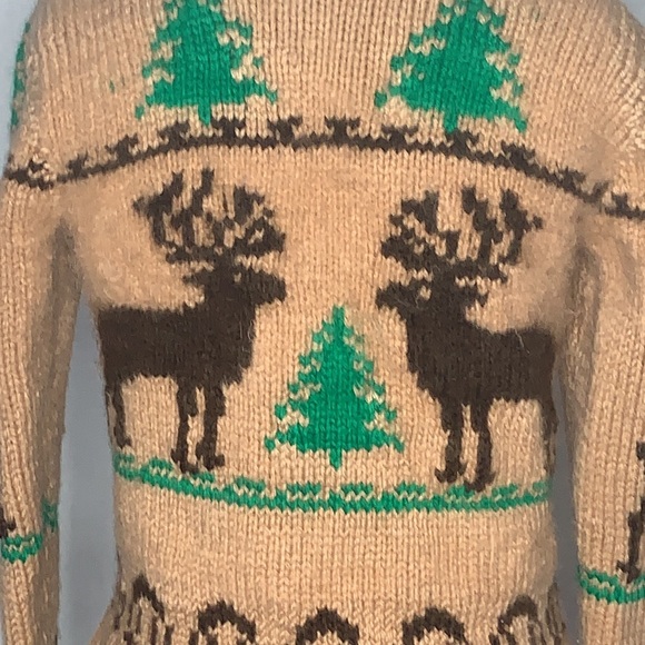 Handmade Vintage Cottage Sweater - Picture 2 of 5
